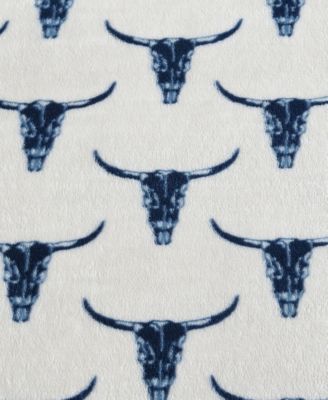 Printed Ultra Soft Plush Fleece Throw, 50" x 70"