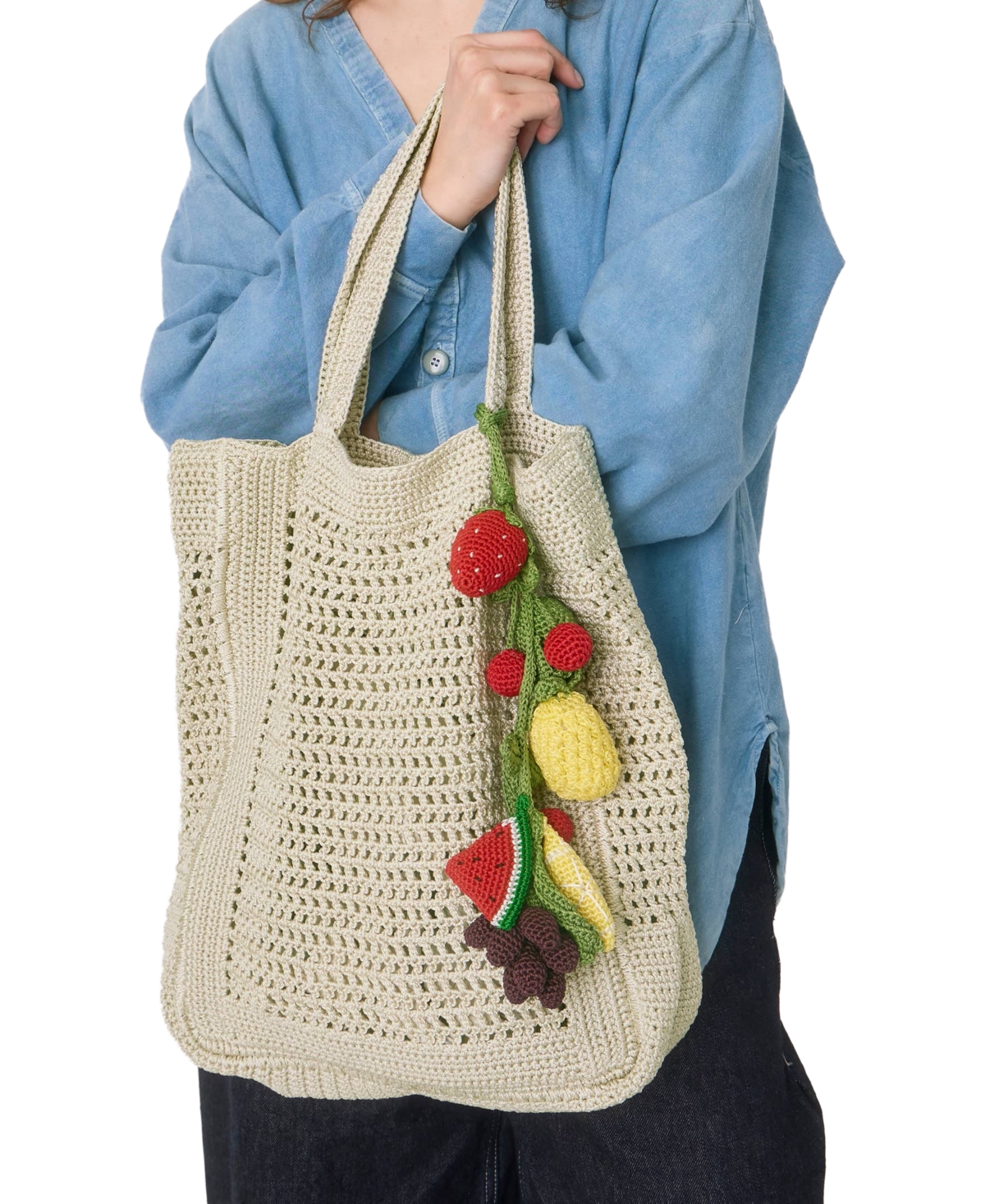 The Sak Women's Lanie Crochet Small Tote Bag