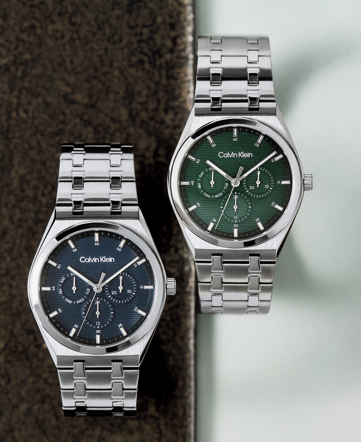 Calvin Klein Men's Ck Motion Silver Tone Stainless Steel Bracelet Watch 39mm