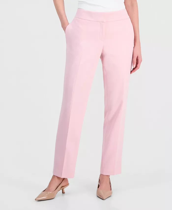 Women's Julia Stretch Crepe Mid-Rise Pants, Regular & Petite - thumbnail 5