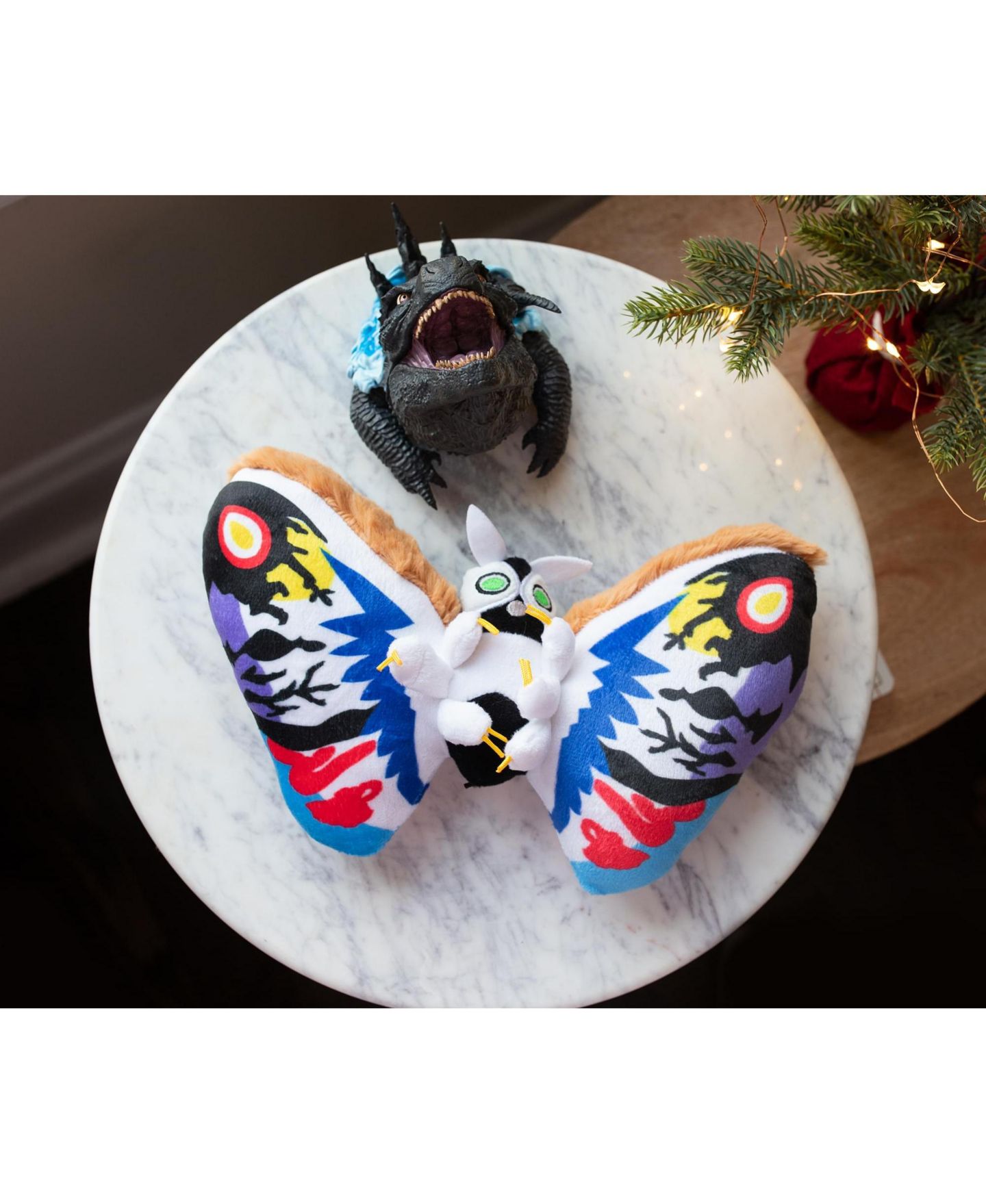 Детская мягкая игрушка Surreal Entertainment Rainbow Mothra 10" Officially Licensed Plush, цвет: Синий — фото 6