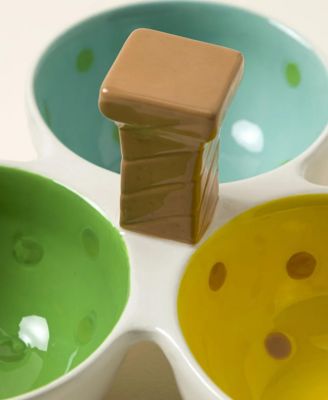 Pickleball Porcelain Snack Bowl Server