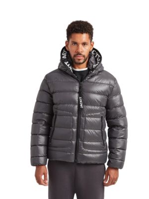 Men's R4D Tramline Hooded Puffer Jacket