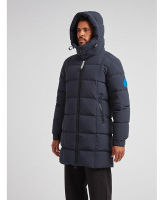 Men's EZ Hooded Boxed Puffer Coat