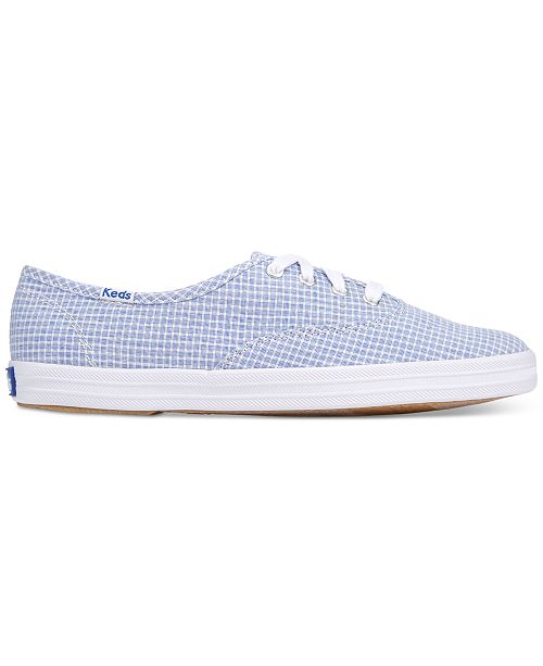 Keds Women�s Gingham LaceUp Sneakers &amp; Reviews Athletic