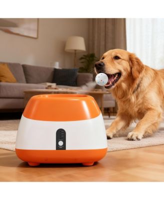 Automatic Dog Ball Launcher, Dog Ball Thrower, 26-79 FT Disce