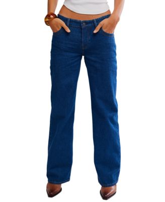 Women's Classic Low Rise Boyfriend Jeans