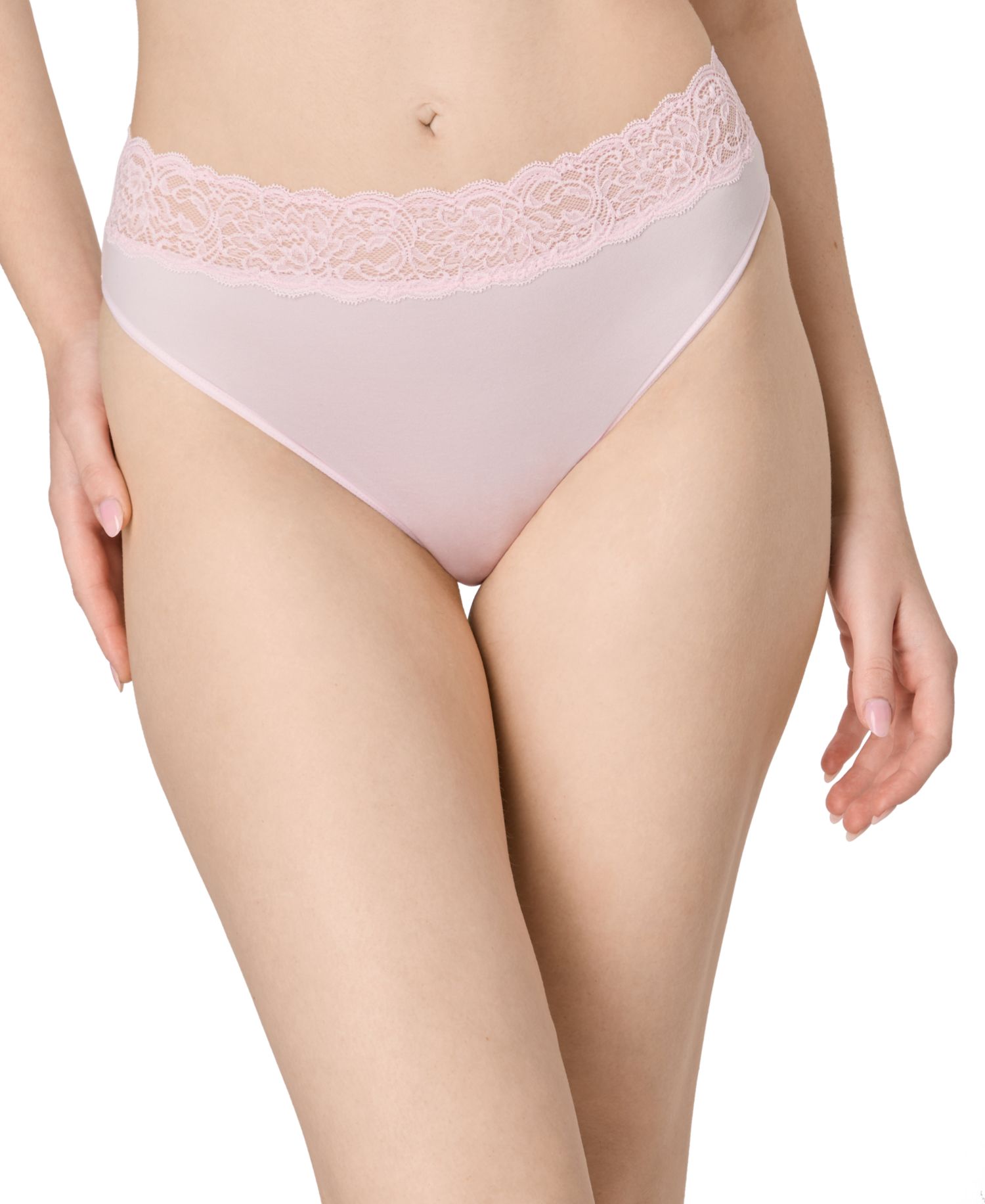 Women's Everyday Pretty Lace Hi Cut Brief Panty DMPLHB