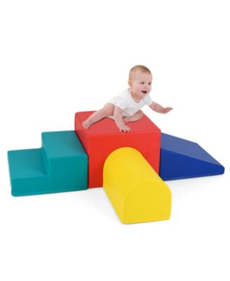 4-Piece Climb and Crawl Foam Block Play Set