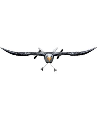 RC Plane, 2.4GHz 2-Channel Eagle Airplane with 6-Axis Gyro, 2 Batteries, Ready-to-Fly Glider