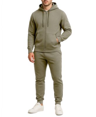 Men's Full-Zip Hoodie and Jogger Pants, 2-Piece Set
