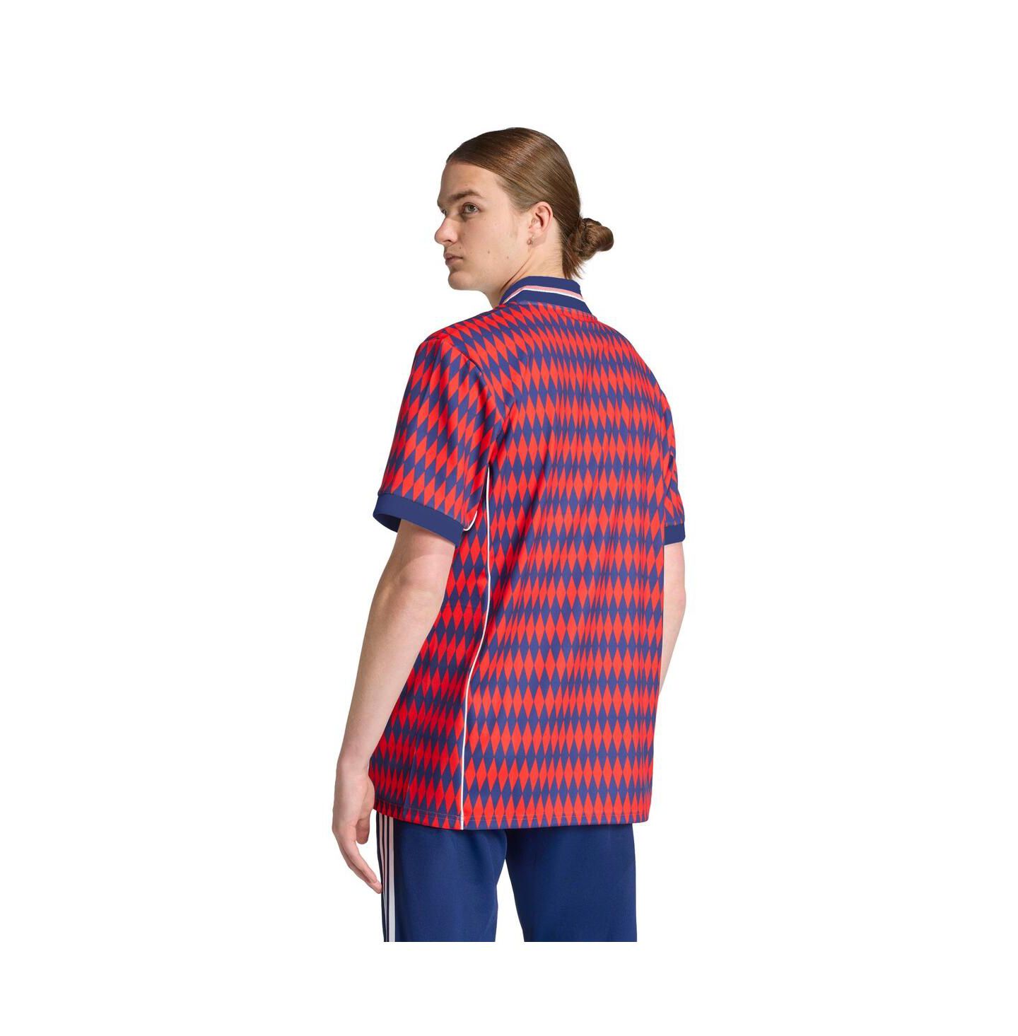 Джерси adidas Men's and Women's Red Bayern Munich Lifestyler Fashion Jersey — фото 2