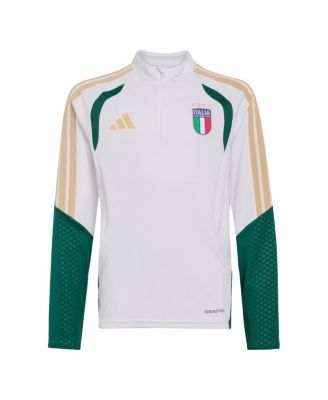 Big Boys and Girls White Italy National Team FIFA x World Cup Tiro Training Top