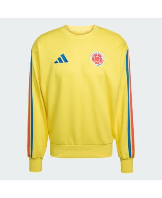 Men's Yellow Colombia National Team FIFA x World Cup Alphaskin Crewneck Sweatshirt