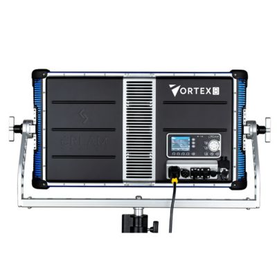 Vortex8 Soft 2x1 RRGBBW 650W LED Light with Yoke, Dome Diffuser and Hard Case