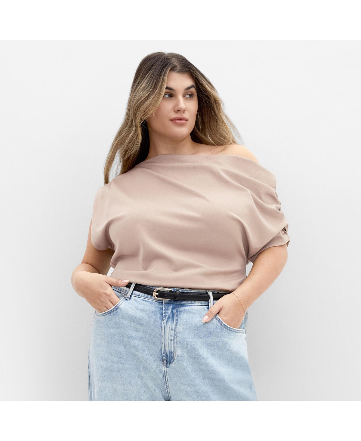City Chic Women's Imani Off Shoulder Top