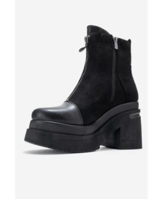 Women Ardenne Platform Zip Boot