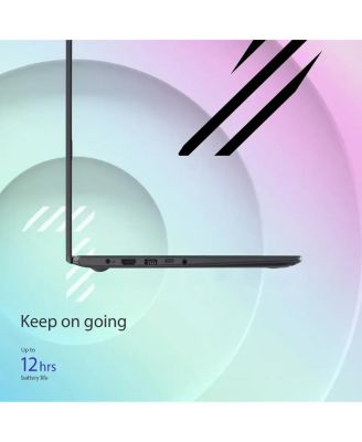 Vivobook Go 15 L510 15.6" Full HD Laptop, Intel Celeron N4500 1.1GHz, 4GB RAM, 128GB eMMC, Windows 11 Home S Mode, Star Black