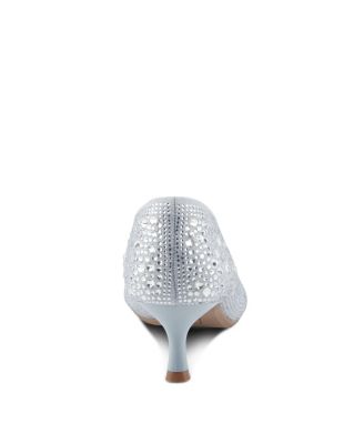 Tyanna Kitten Heel Pump with Cushioned Insole