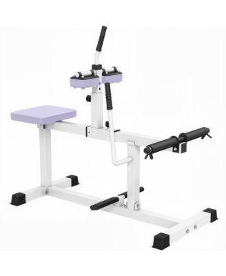 Seated Calf Raise Thighs Lower Leg Exercise Machine for Home Gym,