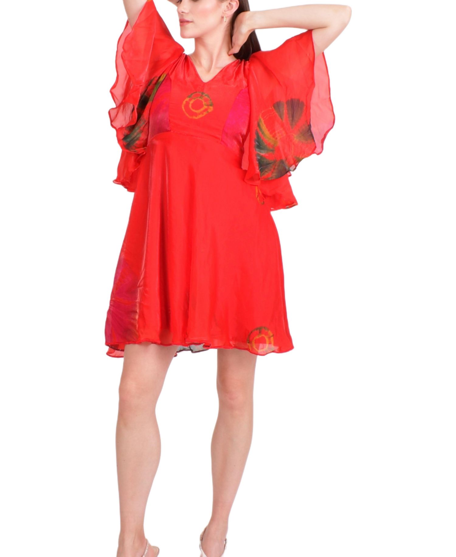 Women's Biha Hand Tie Mini Dress