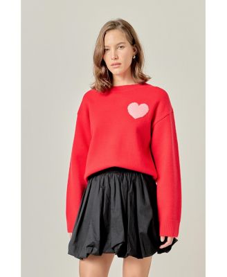 Women's Heart Sweater