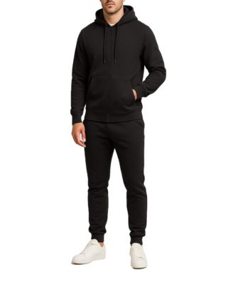 Galaxy By Harvic - Men's Full-Zip Hoodie and Jogger Pants, 2-Piece Set