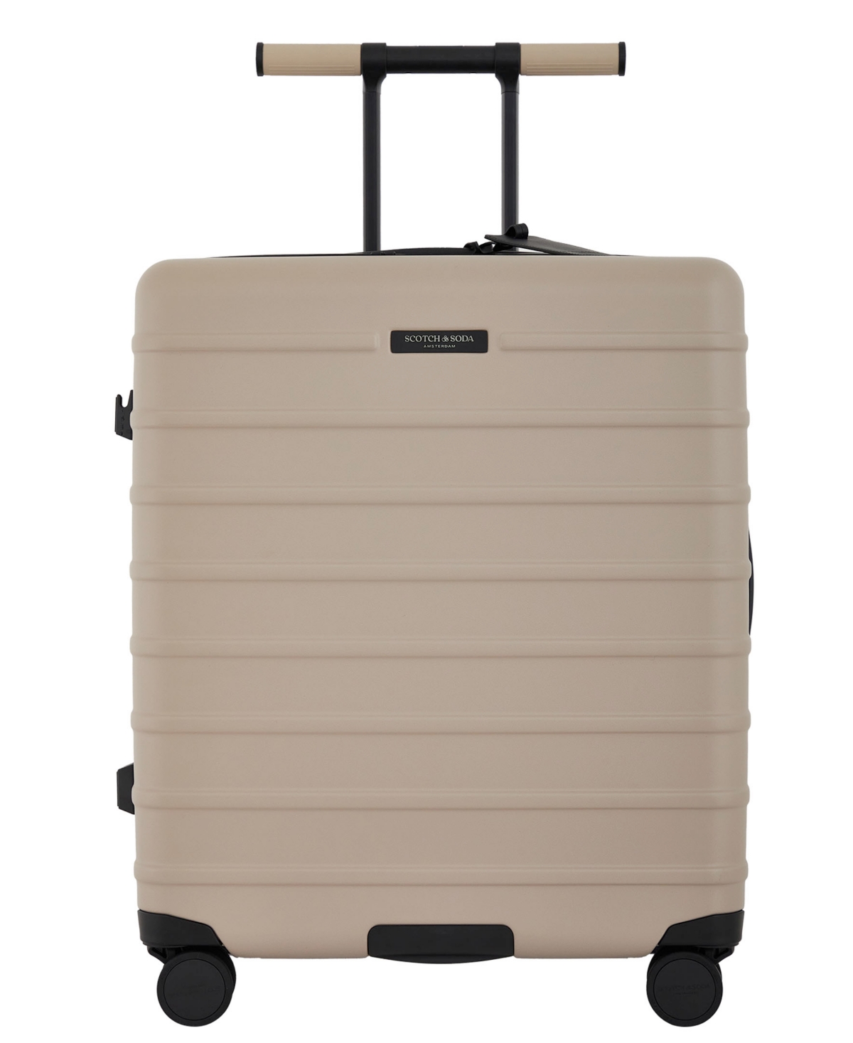 Scotch & Soda Tilburg 24" Check-in Trunk Suitcase In Gray