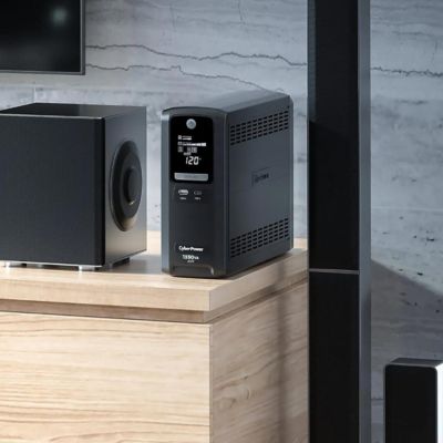 CST135UC 1350VA/810W Simulated Sinewave LCD Battery Backup UPS System, Black