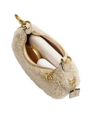 Jonie Shearling Mini Crossbody Bag