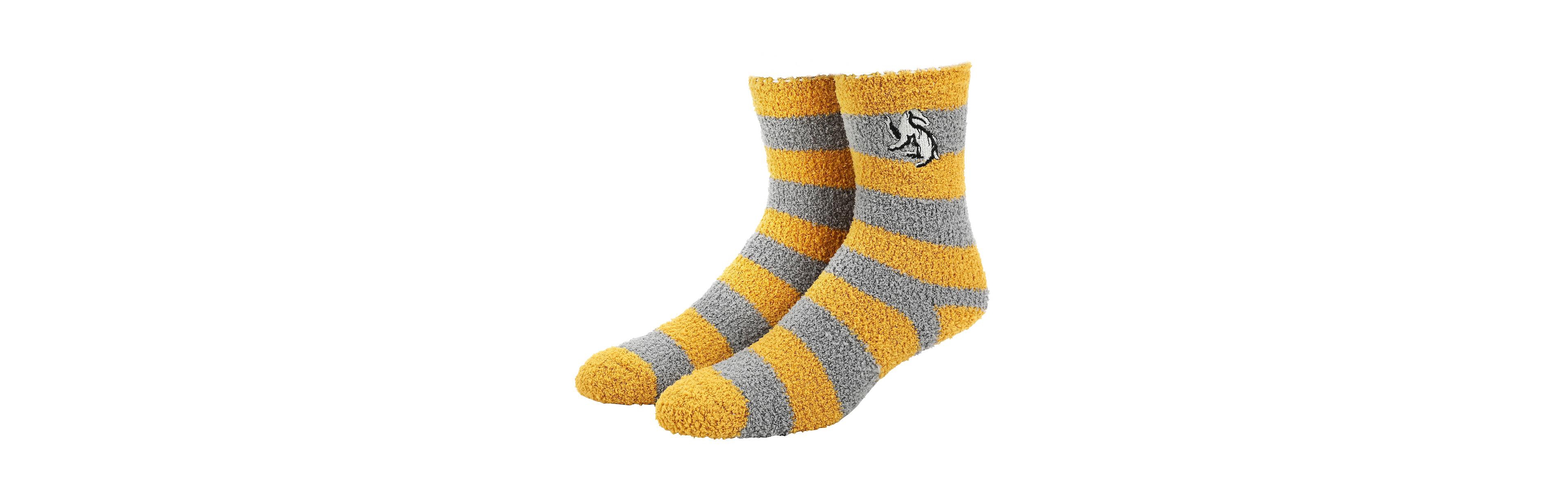 Harry Potter Women's Hufflepuff Badger Crew Socks