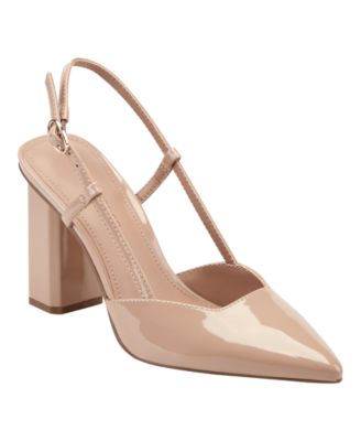 Women's Dian High Block Heel Slingback Pumps
