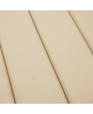 Set of 1 Sun Lounger Cushion   fabric 70.9" x 23.6" x 1.6