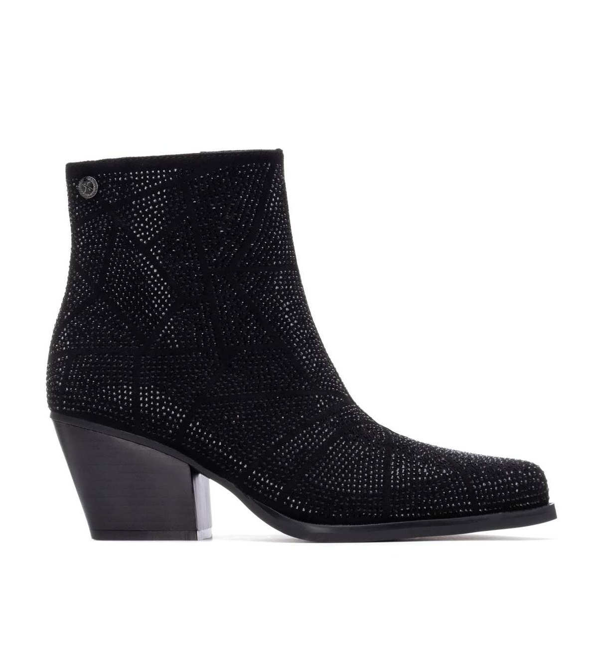 Xti Women's Suede Heeled Ankle Booties