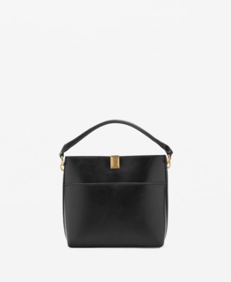 MANGO - Women's Metal Detail Bucket Bag
