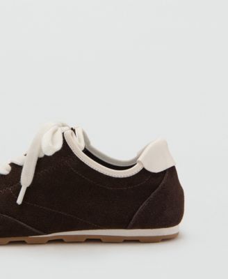 Women's Suede Contrast Sneakers
