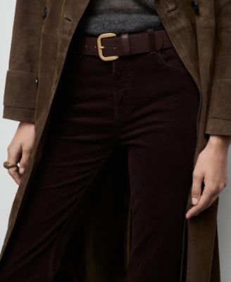 Women's Velvet Flared Jeans