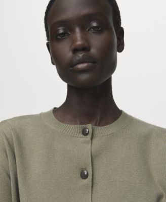 Women's Knitted Button Cardigan