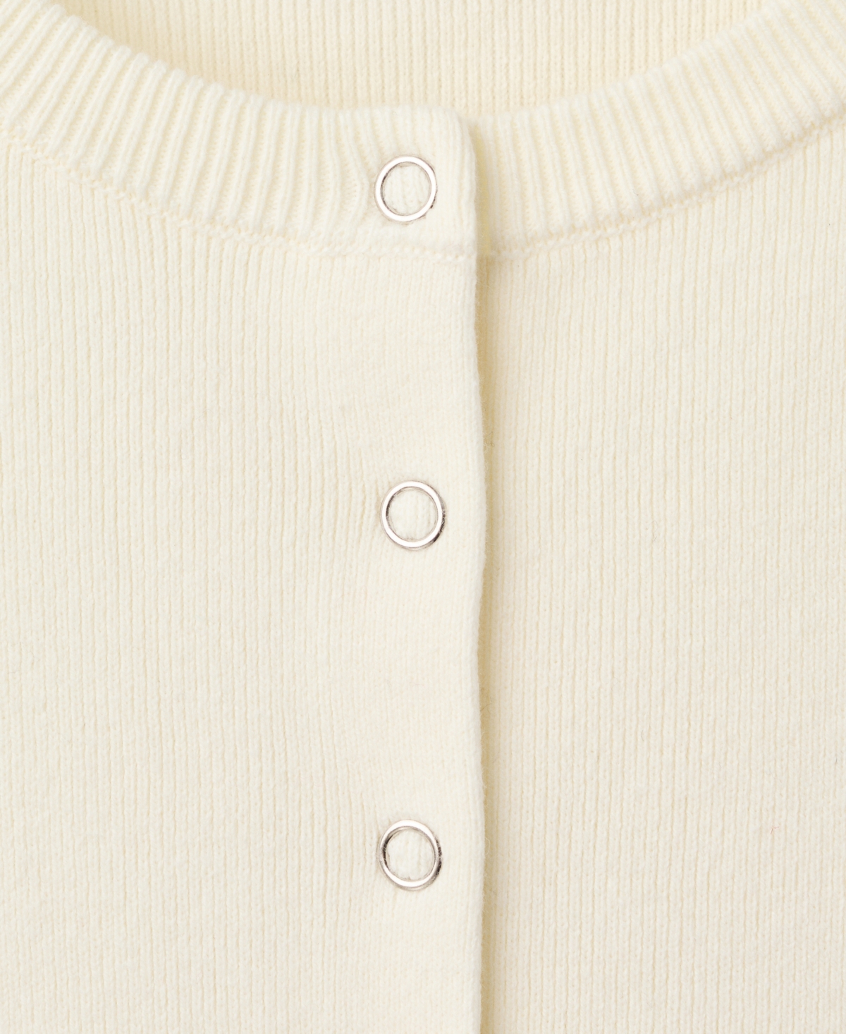 Mango Women's Ribbed Knitted Cardigan In Sand