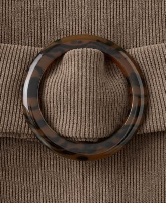 Women's Belt Knit Dress