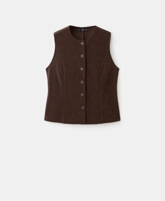 Women's Corduroy Suit Vest