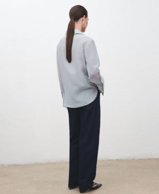 Women's Embroidered Lyocell Blouse