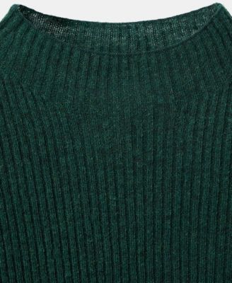 Women's Perkins Neck Ribbed Sweater