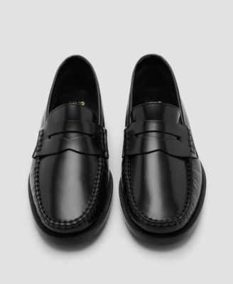 Women's Gathered Leather Moccasins