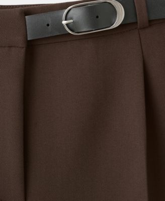 Women's Belt Combined Pants
