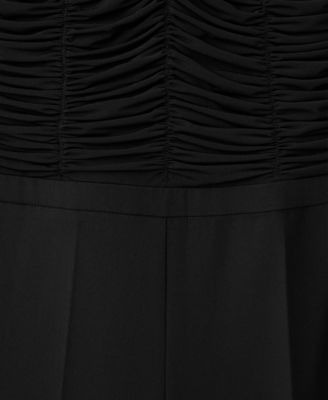 Women's Combined Ruched Jumpsuit