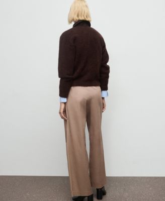 Women's Corduroy Collar Boucle Jacket