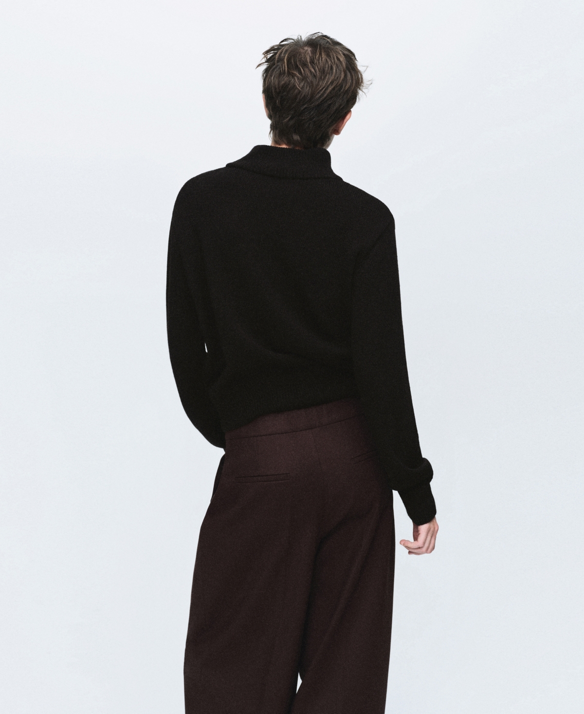 Mango Women's Perkins-Neck Button Sweater