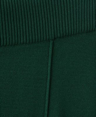 Women's Stitching Detail Knitted Pants