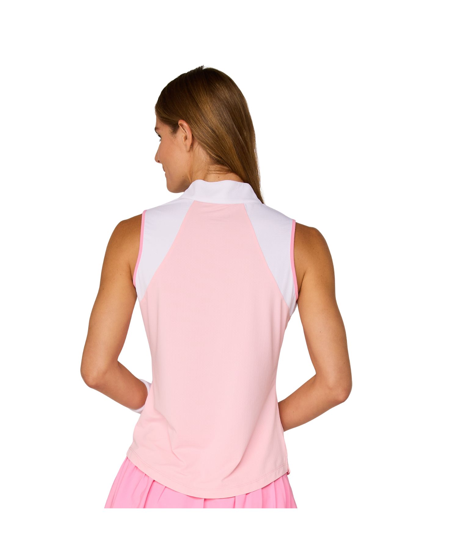 G Lifestyle Color Block Sleeveless Top